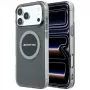Puzdro Mercedes AMG00120 AMG IML Transparent Bicolor Block MagSafe pre iPhone 18 Pro Max / 17 Pro Max, čierne/sivé