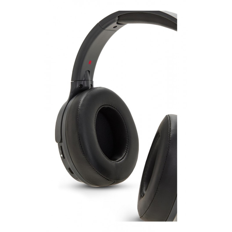 Aiwa HST-250BT bezdrôtové slúchadlá, sivé, s mikrofónom, 3,5 mm, Bluetooth 5.0