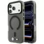 BMW BMW001309 M IML Frosted Metal Logo & Trims MagSafe puzdro pre iPhone 18 Pro / 17 Pro, čierne