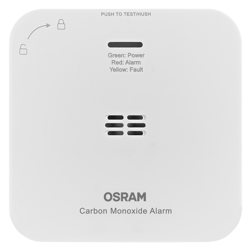 Osram SMART+ WiFi detektor oxidu uhoľnatého (CO), biely