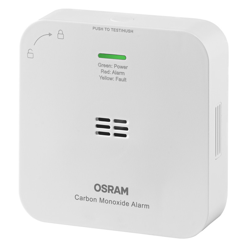 Osram SMART+ WiFi detektor oxidu uhoľnatého (CO), biely