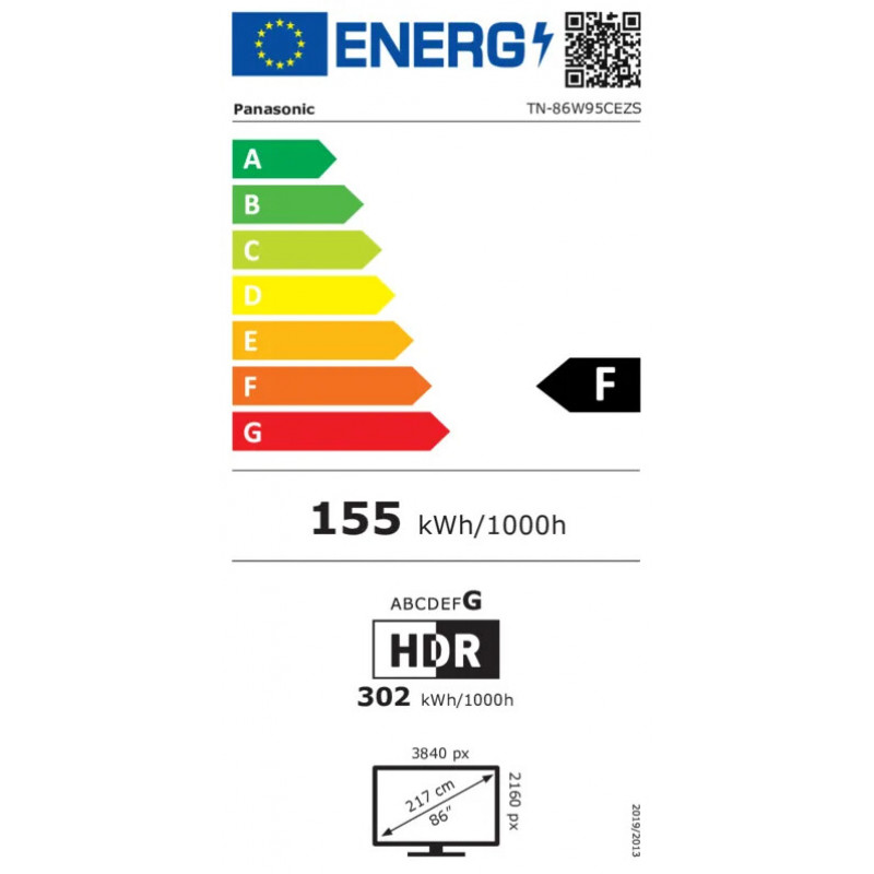 Panasonic TN-86W95CEZS 4K Ultra HD Mini-LED Smart televízor, Google TV
