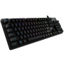 Logitech G512 mechanická herná klávesnica, LIGHTSYNC, drôtová, severské rozloženie