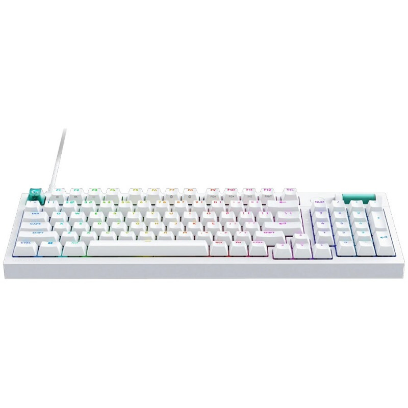 Logitech G316 X 75 mechanická herná klávesnica, taktilné spínače, biela, US International
