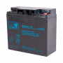 MPL Power Elektro MW Power MW 20-12 batéria pre UPS, olovená AGM, bezúdržbová, 12 V 20 Ah, čierna