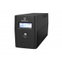 Alantec AP-BK800-02 záložný zdroj UPS 800VA/480W, Tower, LCD, 2× CEE 7/3, USB, VRLA 1×9Ah