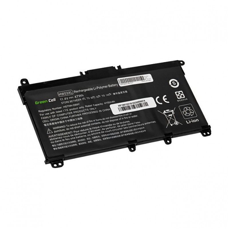 Green Cell GC-HP190 batéria do notebooku HP, 11,4 V, 4150 mAh