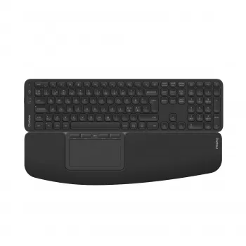 Contour Design CDTP1050BALPN1050 bezdrôtová klávesnica, plnej veľkosti (100 %), RF, nožnicový mechanizmus, QWERTY, čierna