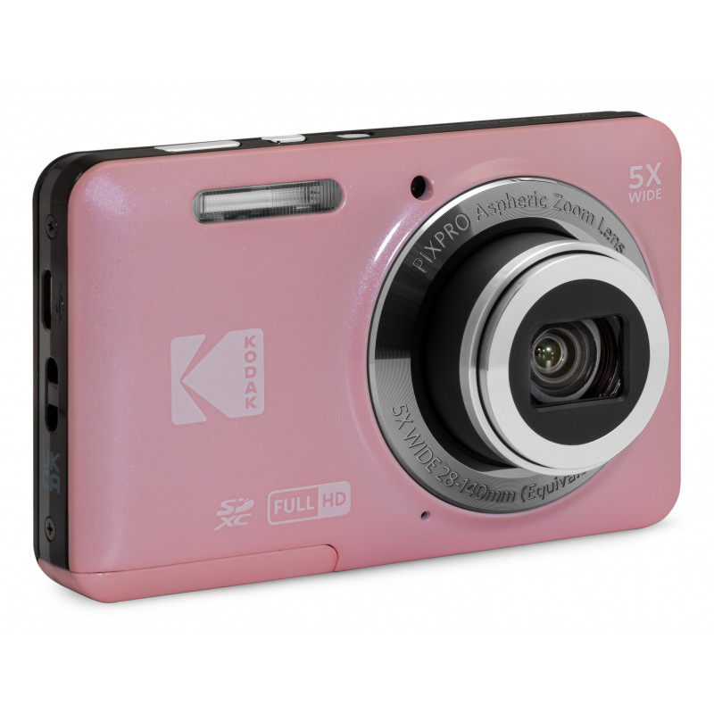 Kodak FZ55PK digitálny fotoaparát, ružový