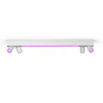 Philips Hue White & Color Ambiance Centris Spot, 4 svetelné body, 4200 lm, biely