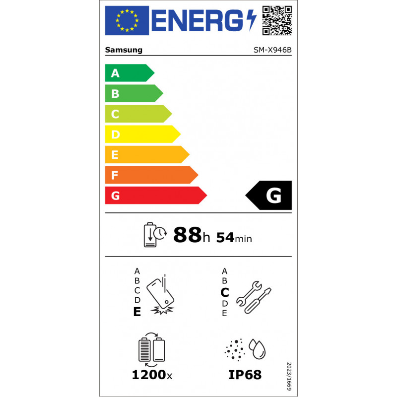 Samsung Galaxy Tab S12 Ultra X946B tablet, LTE, 1 TB, sivý