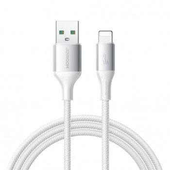 Joyroom S-A28 Flash Series kábel USB-A – Lightning, 2 m, 3 A, biely