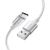 Ugreen US288 kábel USB na USB-C, 3 m, biely