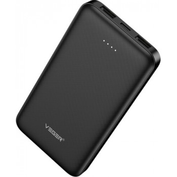 Veger A10 (W1065) powerbanka, 10000 mAh, 5 V 2 A, čierna