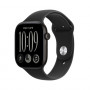 Apple Watch Series 12 GPS + Cellular 42 mm inteligentné hodinky, hliníkové puzdro v čiernej farbe, športový remienok v čiernej farbe, M/L, MJG14ZR/A