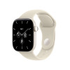 Apple Watch Series 12 GPS + Cellular 42 mm, keramické puzdro v perleťovo bielej farbe, športový remienok v pieskovej farbe, M/L