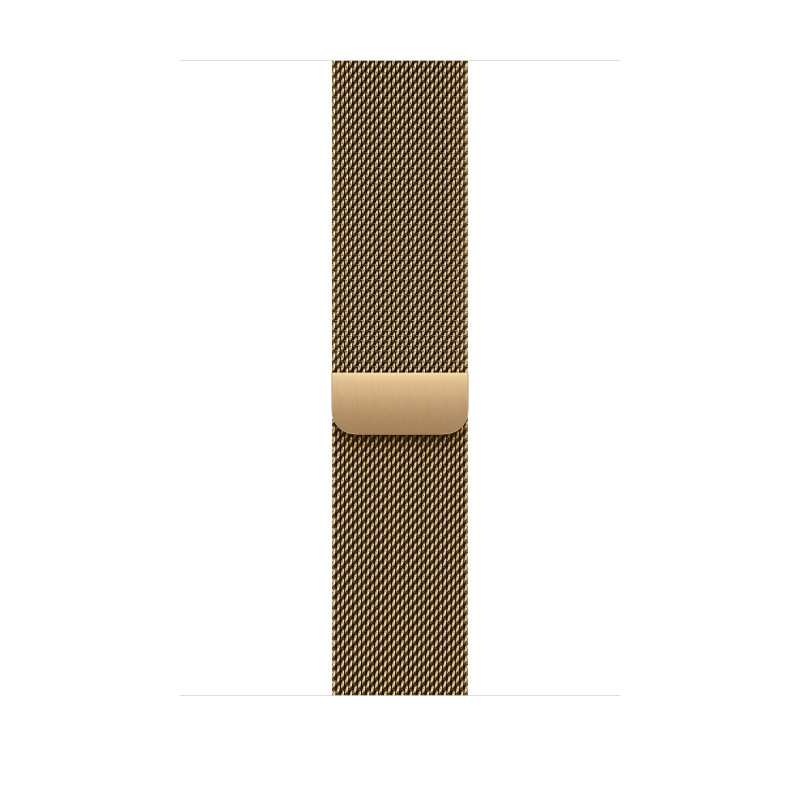 Apple Milanese Loop remienok na hodinky MJNQ4ZM/A, 46 mm, M/L, Radiant Gold (zlatý)