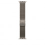 Apple MK0E4ZM/A titánový milánsky remienok pre Apple Watch, 49 mm, prírodný titán, Large
