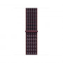 Apple MK7R4ZM/A Sport Loop remienok na hodinky, 40 mm, bordový kockovaný
