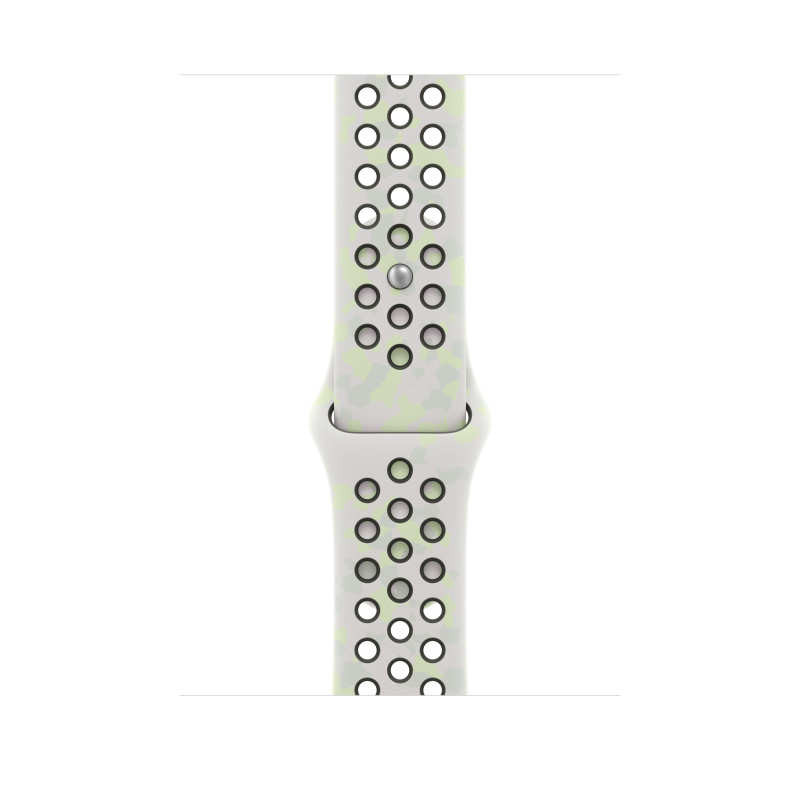 Apple Nike Sport Band remienok pre Apple Watch 46 mm, Essential White, S/M, MKTQ4ZM/A