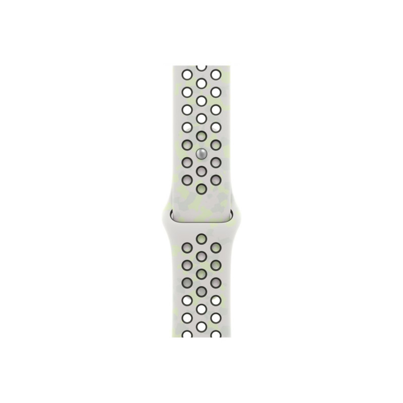 Apple Nike Sport Band remienok pre Apple Watch 46 mm, Essential White, S/M, MKTQ4ZM/A