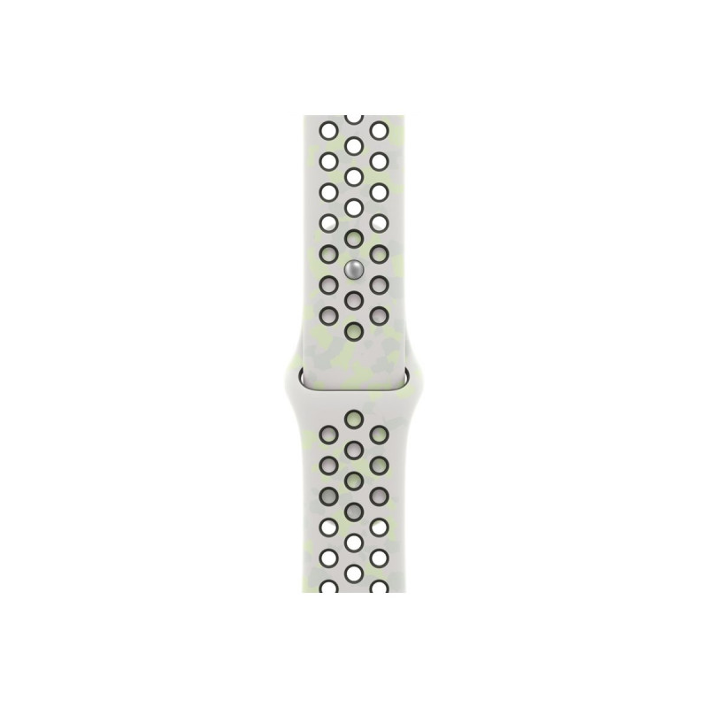 Apple Nike Sport Band remienok pre Apple Watch 46 mm, Essential White, M/L, MKTR4ZM/A