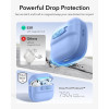 ESR Pulse HaloLock MagSafe puzdro pre Apple AirPods 4 / 5, svetlomodré