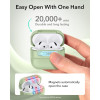 ESR Pulse HaloLock MagSafe puzdro pre Apple AirPods 4 / 5, svetlozelené