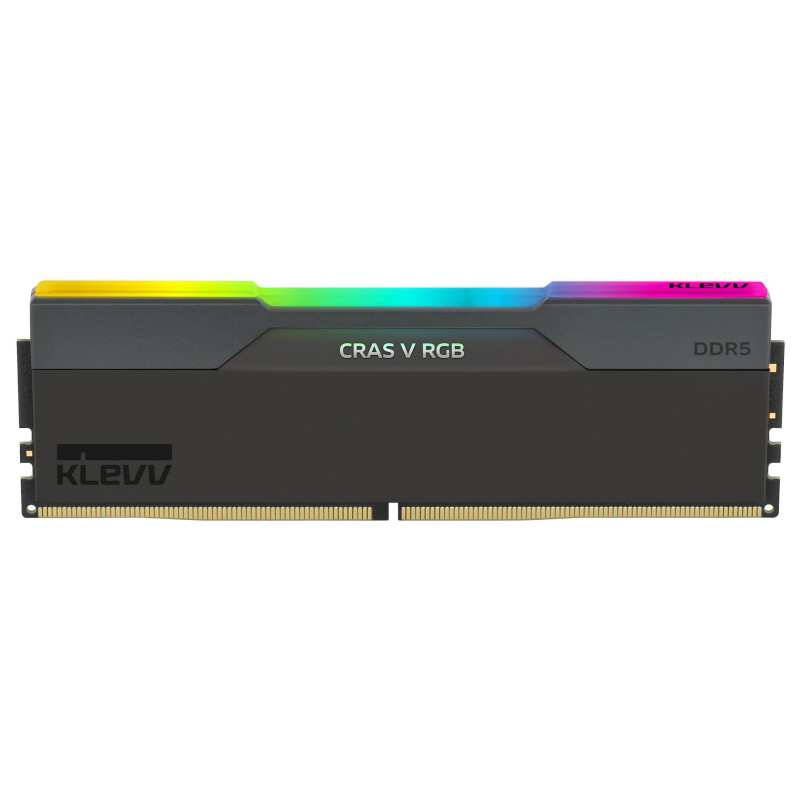 Pamäťová sada Klevv Cras V RGB KD5AGUA80-64B300G DDR5-6400 CL30 32 GB (2 x 16 GB), čierna