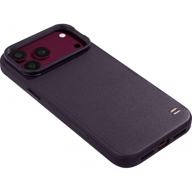 Puzdro LAUT Lux Edge pre Apple iPhone 18 Pro Max / 17 Pro Max, MagSafe, deep plum