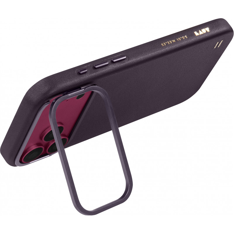 Puzdro LAUT Lux Edge pre Apple iPhone 18 Pro Max / 17 Pro Max, MagSafe, deep plum