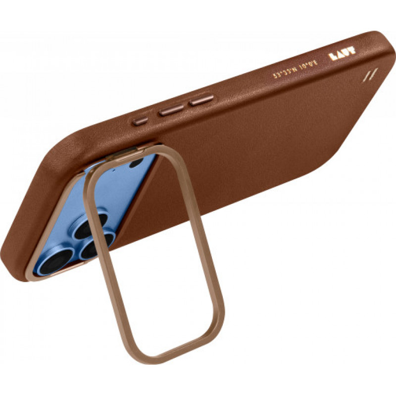 Puzdro LAUT Lux Edge pre Apple iPhone 18 Pro Max / 17 Pro Max, MagSafe, cocoa brown