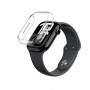 AmazingThing Minimal Case ochranné puzdro na Apple Watch 46 mm, priehľadné