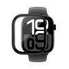 AmazingThing Radix Glass ochranné puzdro na Apple Watch 42 mm, tvrdené sklo, čierne