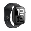 AmazingThing Radix Glass ochranné puzdro na Apple Watch 42 mm, tvrdené sklo, čierne