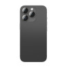 AmazingThing AR Aluminum 3 Lens Glass ochranné sklo na šošovky fotoaparátu s rámom pre iPhone 16 Pro / 16 Pro Max, čierne