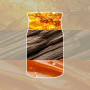 Yankee Candle YC Signature Amber & Sandalwood stredná sviečka