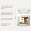 Yankee Candle YC Signature Amber & Sandalwood stredná sviečka