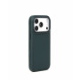 Mujjo Troubadour modulárne kožené puzdro pre Apple iPhone 18 Pro / 17 Pro, MagSafe, obsidiánovo zelené
