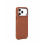 Mujjo Troubadour kožené puzdro pre Apple iPhone 18 Pro Max / 17 Pro Max, MagSafe, svetlohnedé