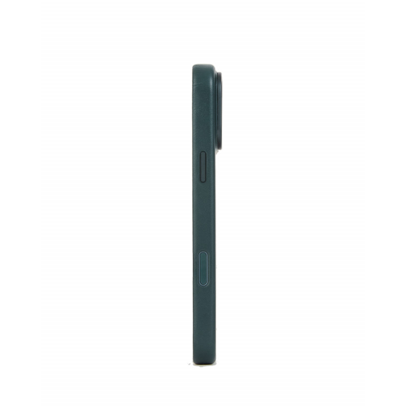 Mujjo Troubadour kožené puzdro pre Apple iPhone 18 Pro Max / 17 Pro Max, MagSafe, obsidiánovo zelené