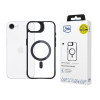 3MK Satin Armor MagCase puzdro pre Apple iPhone 17e / 16e, priehľadné