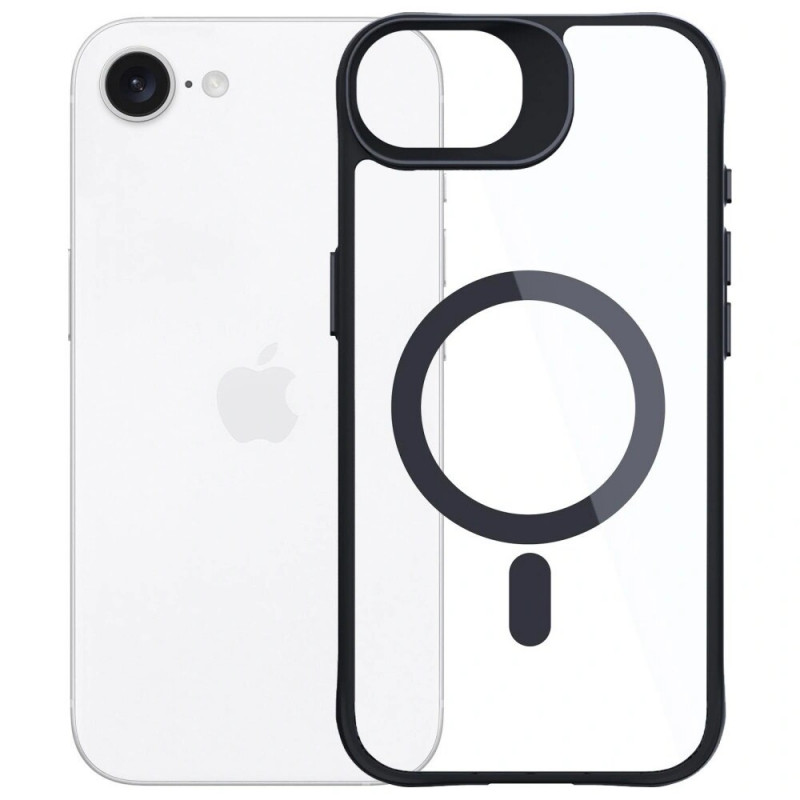3MK Satin Armor MagCase puzdro pre Apple iPhone 17e / 16e, priehľadné