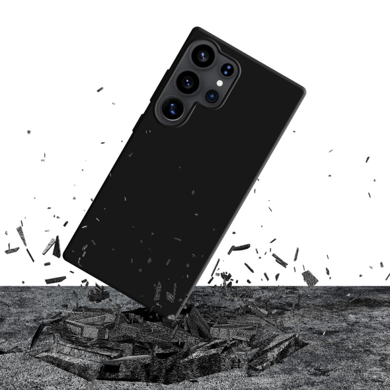 3MK Silicone Case silikónové puzdro pre Samsung Galaxy S25 Ultra, čierne