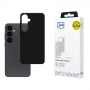 3MK Silicone Case silikónové puzdro pre Samsung Galaxy S25, čierne