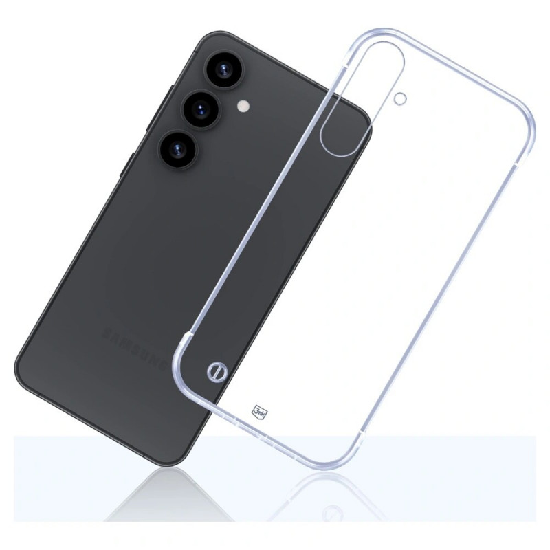 Puzdro 3mk Just20g Clear Case pre Samsung Galaxy S25+, priehľadné