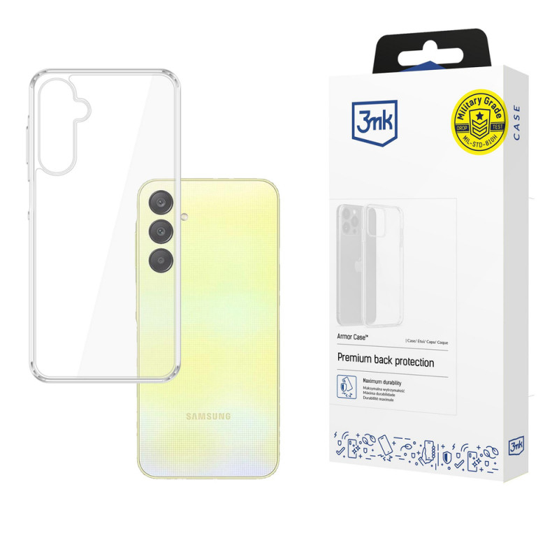 3MK Armor Case puzdro pre Samsung Galaxy A26 5G, priehľadné