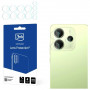 3MK Lens Protection hybridné sklo na fotoaparát pre Xiaomi Redmi Note 14 4G (4 ks)