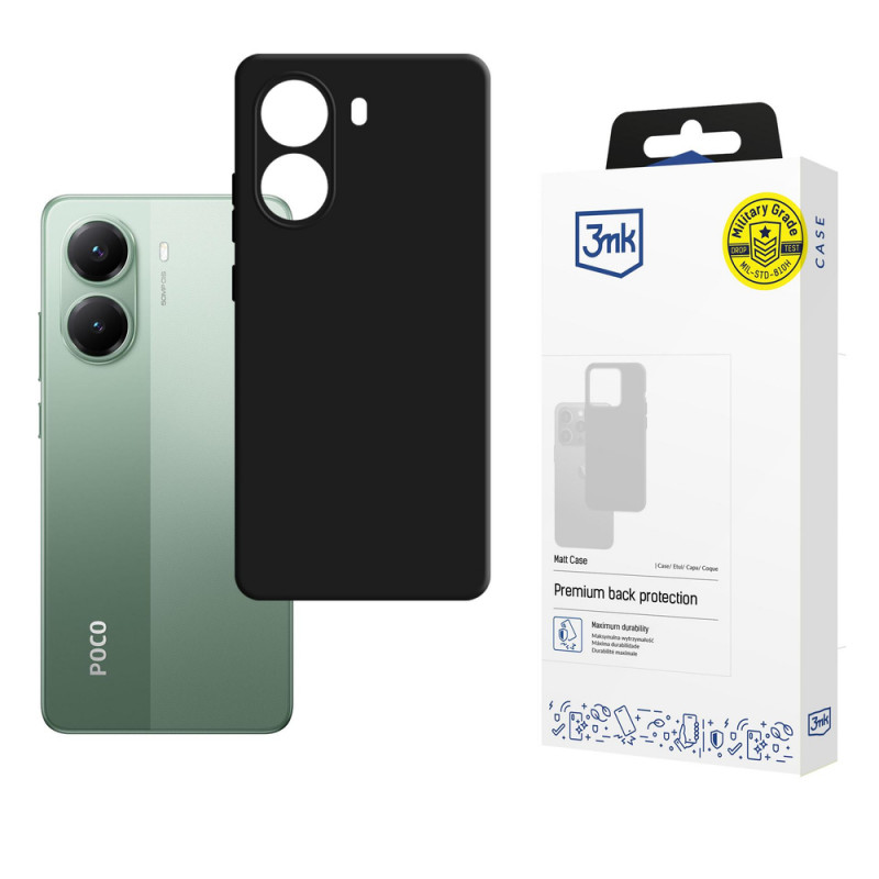 3MK Matt Case puzdro na smartfón POCO X7 Pro, čierne