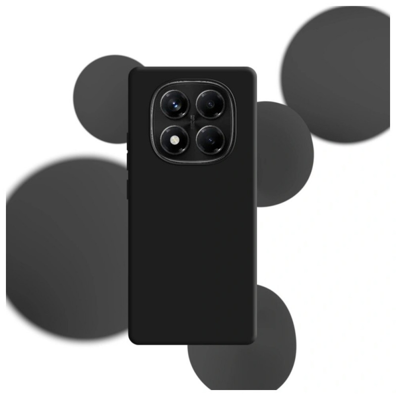 3MK Silicone Case silikónové puzdro pre Xiaomi Redmi Note 14 Pro 5G, čierne